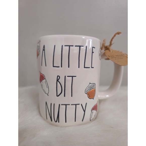 Rae Dunn Fall Acorn A Little Bit Nutty Coffee Mug Cup 2025 NWT - Picture 1 of 4